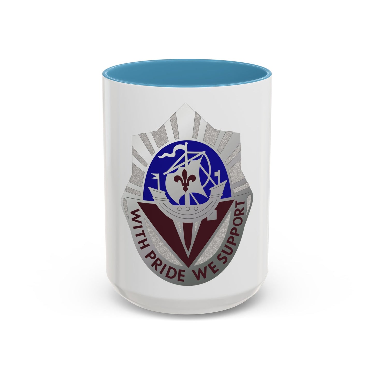 55 Surgical Hospital (U.S. Army) Accent Coffee Mug
