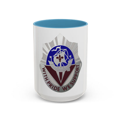 55 Surgical Hospital (U.S. Army) Accent Coffee Mug