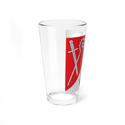 Flag of Jean-Marie Lovey (Switzerland) Pint Glass 16oz