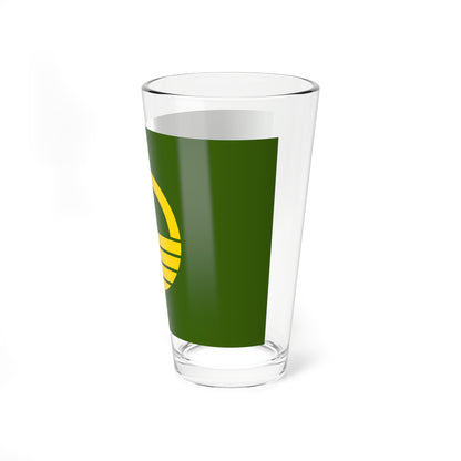 Flag of Ashiya Hyogo (Japan) Pint Glass 16oz