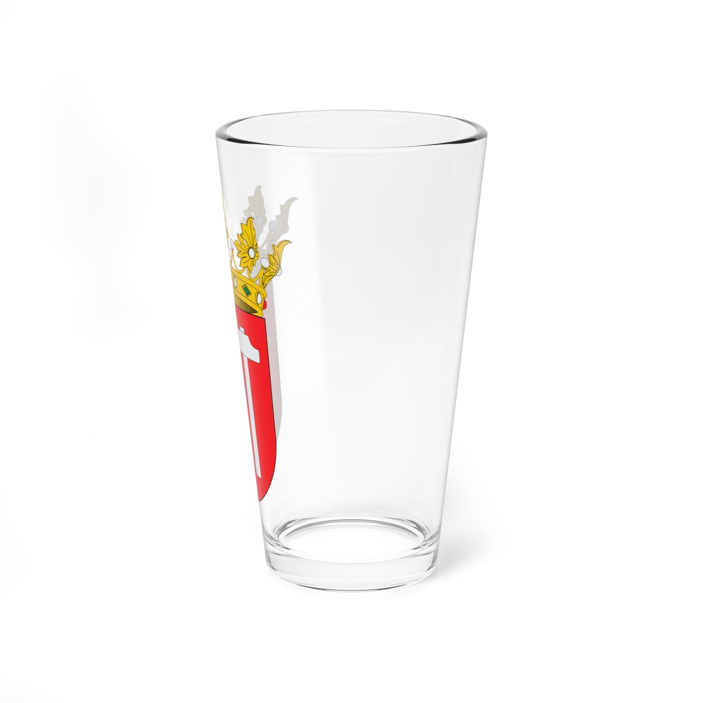 Escudo de Pedro Martínez (Spain) (Coat of Arms) Pint Glass 16oz