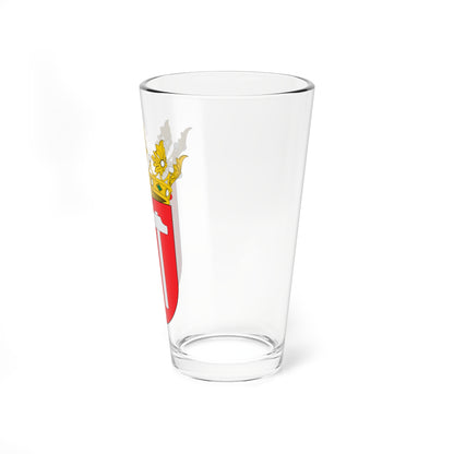 Escudo de Pedro Martínez (Spain) (Coat of Arms) Pint Glass 16oz