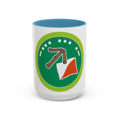 Sign Signal and Codes (Boy Scout Merit Badge) Accent Coffee Mug