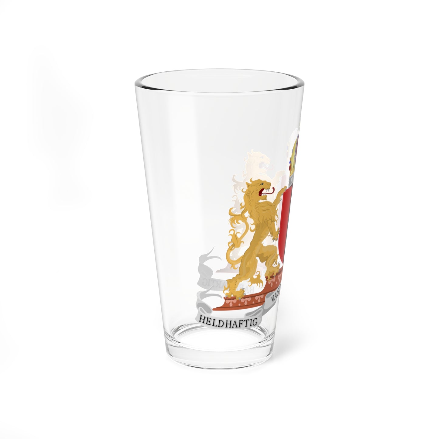 Wapen van Amsterdam (Netherlands) (Coat of Arms) Pint Glass 16oz
