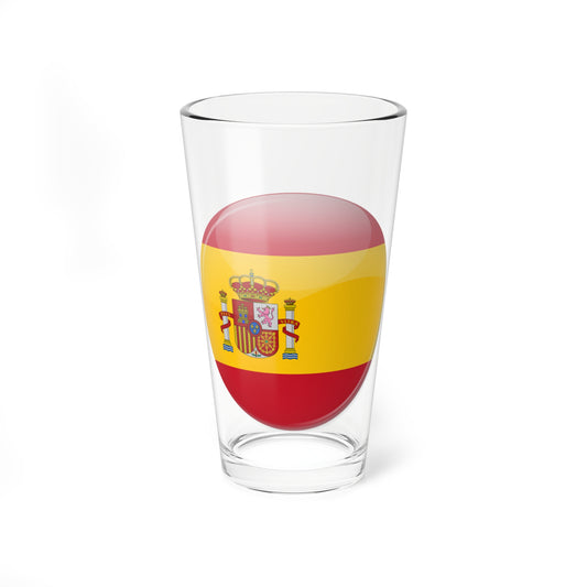 Spain flag icon (Spain) Pint Glass 16oz