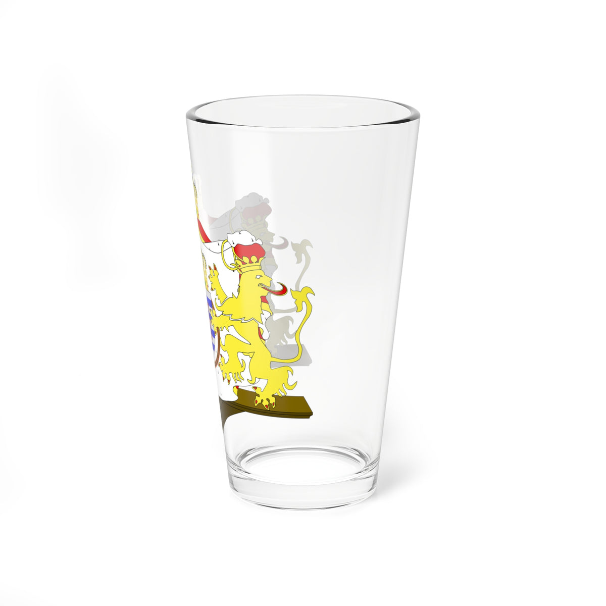 Grandes armes Luxembourg (Luxembourg) (Coat of Arms) Pint Glass 16oz