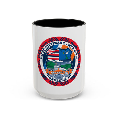 USCGC Kittiwake WPB 87316 (U.S. Coast Guard) Accent Coffee Mug