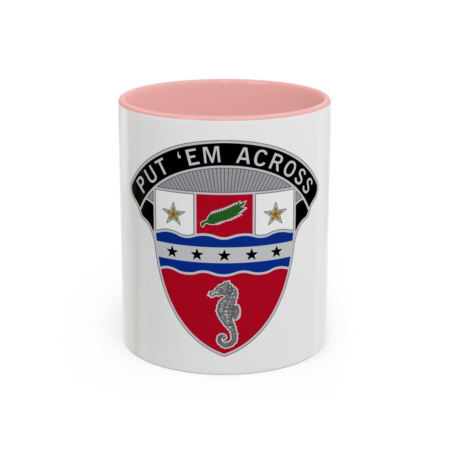 1st Engineer Brigade (U.S. Army) Accent Coffee Mug