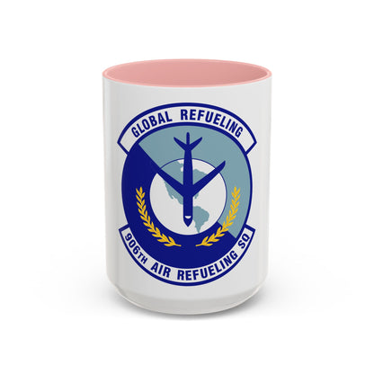 906th Air Refueling Squadron (U.S. Air Force) Accent Coffee Mug