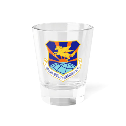 515 Air Mobility Operations Wing AMC (U.S. Air Force) Shot Glass 1.5oz