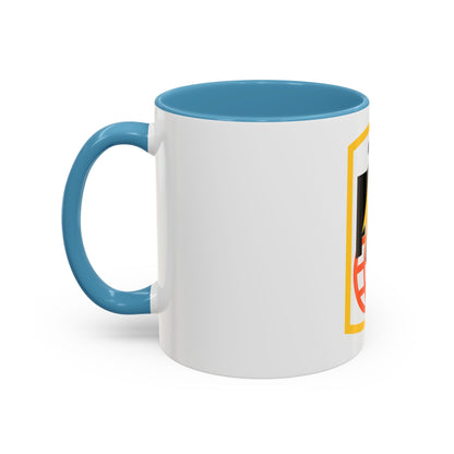 11th Signal Brigade (U.S. Army) Accent Coffee Mug