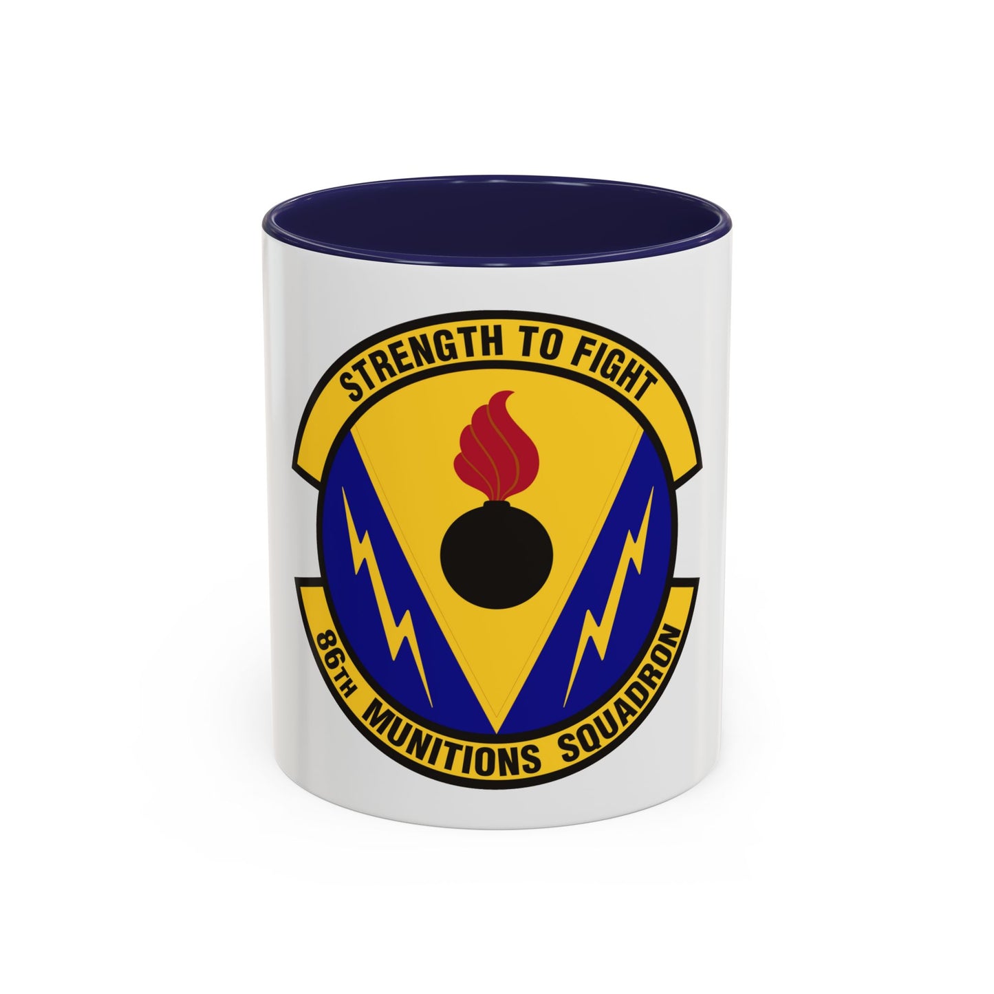 86th Munitions Squadron (U.S. Air Force) Accent Coffee Mug