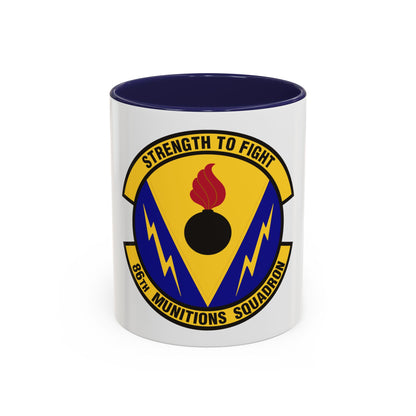 86th Munitions Squadron (U.S. Air Force) Accent Coffee Mug