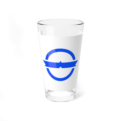 Flag of Yamato Kagoshima (Japan) Pint Glass 16oz