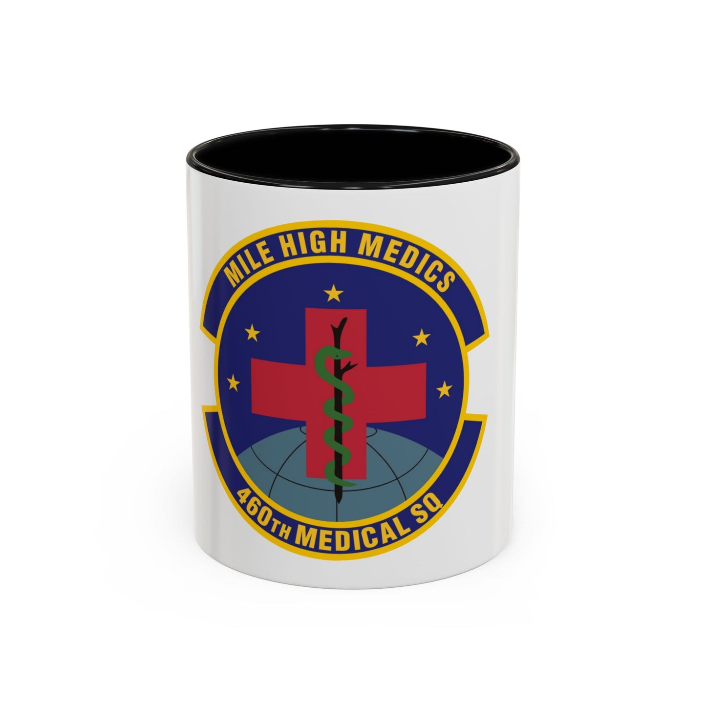 460th Medical Squadron (U.S. Air Force) Accent Coffee Mug