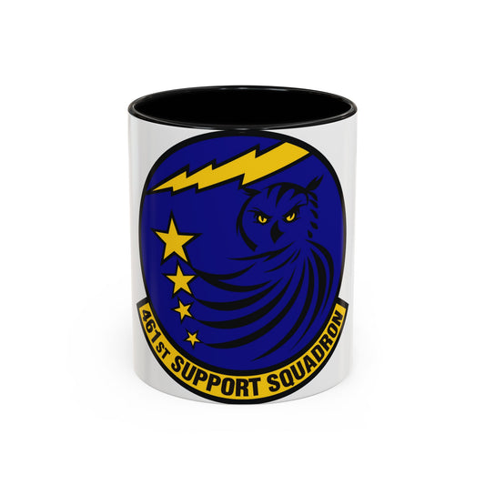 461st Support Squadron (U.S. Air Force) Accent Coffee Mug