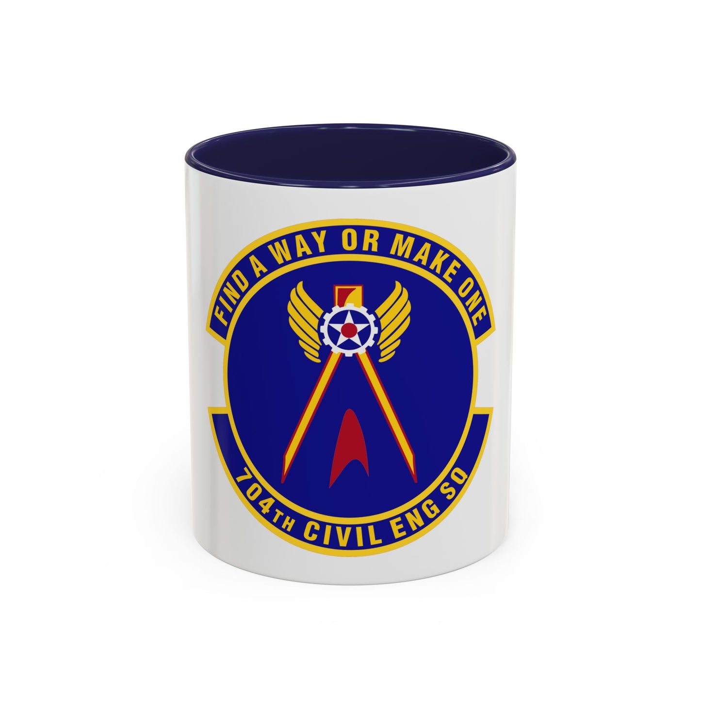 704th Civil Engineer Squadron (U.S. Air Force) Accent Coffee Mug