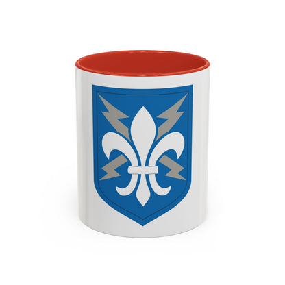 205 Military Intelligence Brigade (U.S. Army) Accent Coffee Mug