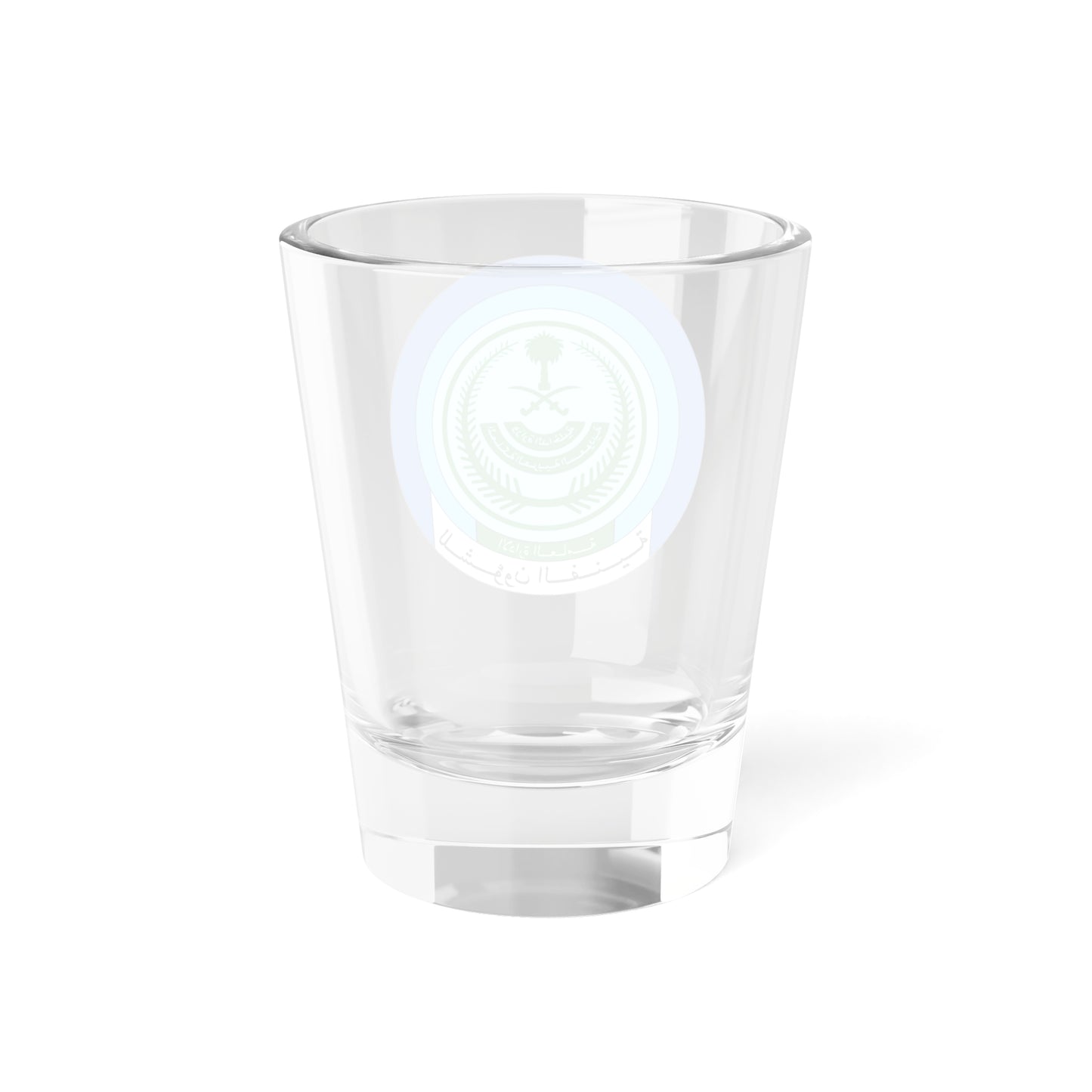 General Administration of Technical Affairs Saudi Arabia (Saudi Arabia) (Coat of Arms) Shot Glass 1.5oz