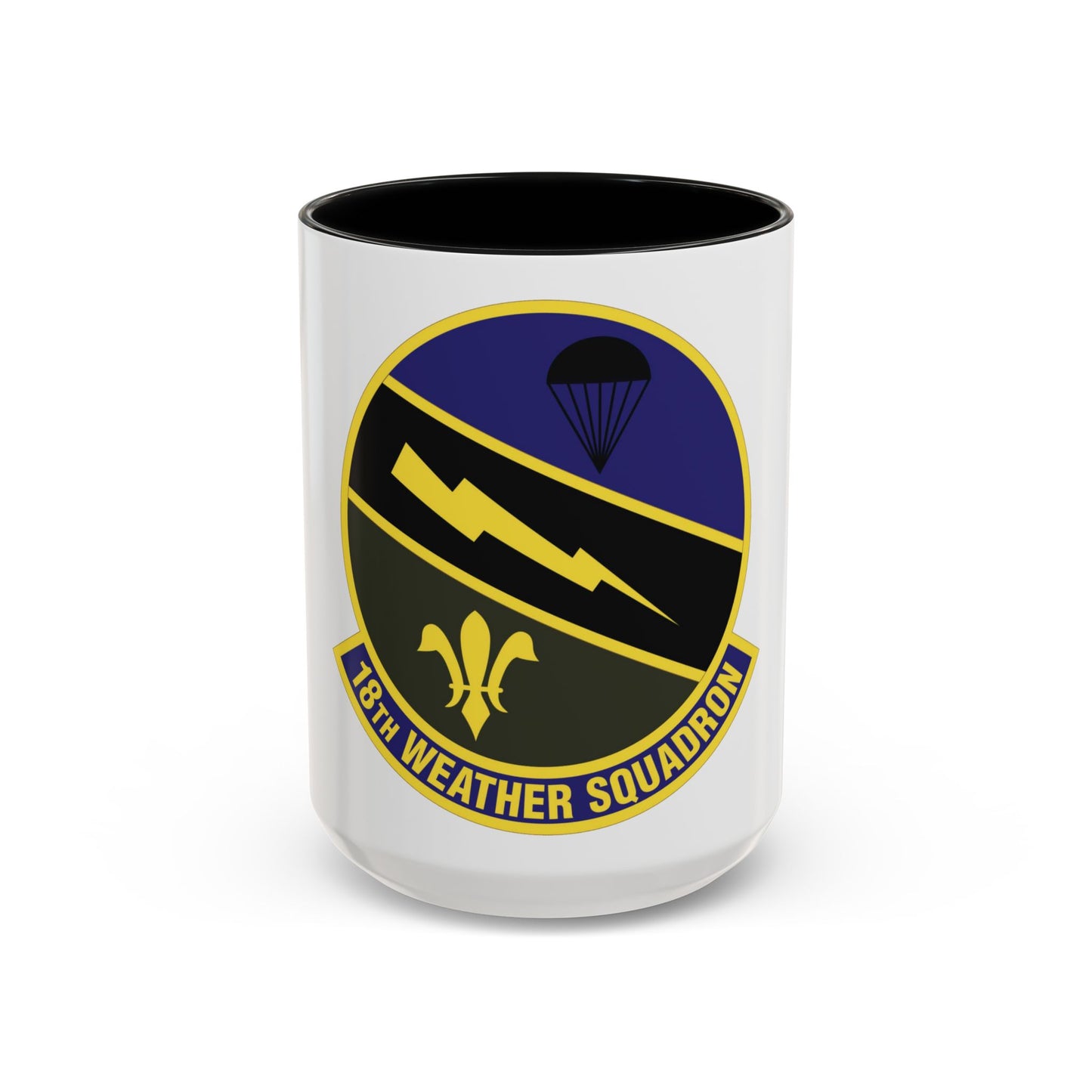 18 Weather Squadron ACC (U.S. Air Force) Accent Coffee Mug