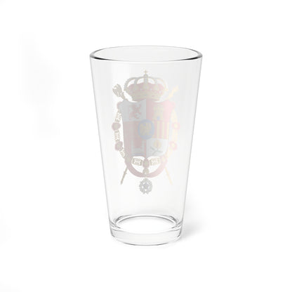Escudo de armas de José I Toison Legion de Honor y Cetros (Spain) (Coat of Arms) Pint Glass 16oz