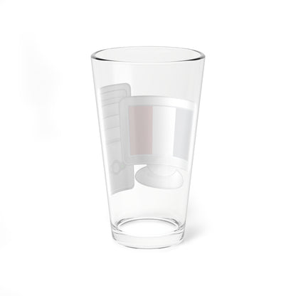Fr Computer (France) Pint Glass 16oz