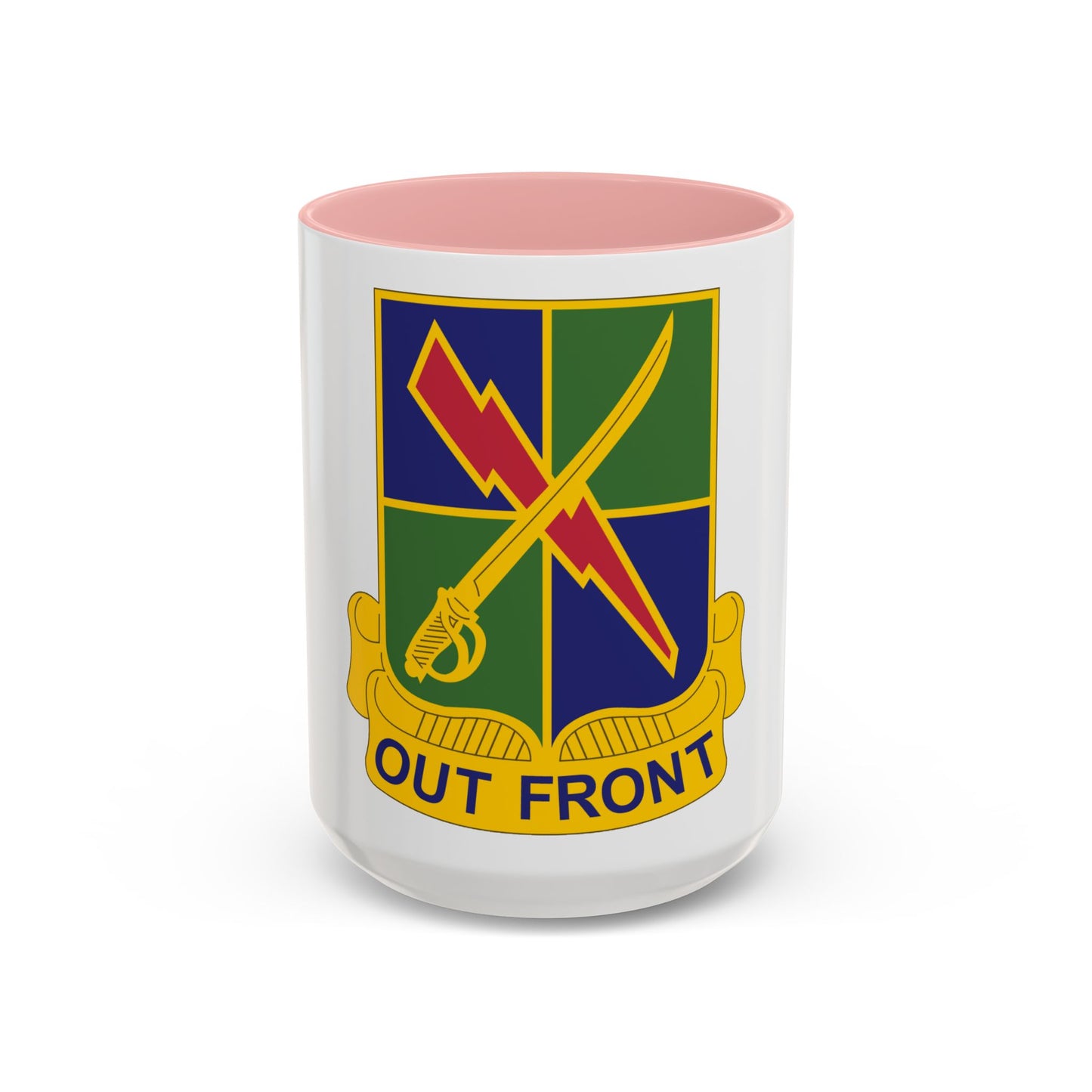 501st Military Intelligence Battalion (U.S. Army) Accent Coffee Mug