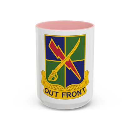 501st Military Intelligence Battalion (U.S. Army) Accent Coffee Mug