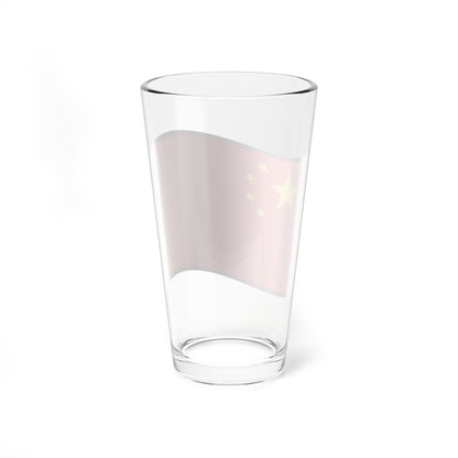 Nuvola Chinese flag (China) Pint Glass 16oz