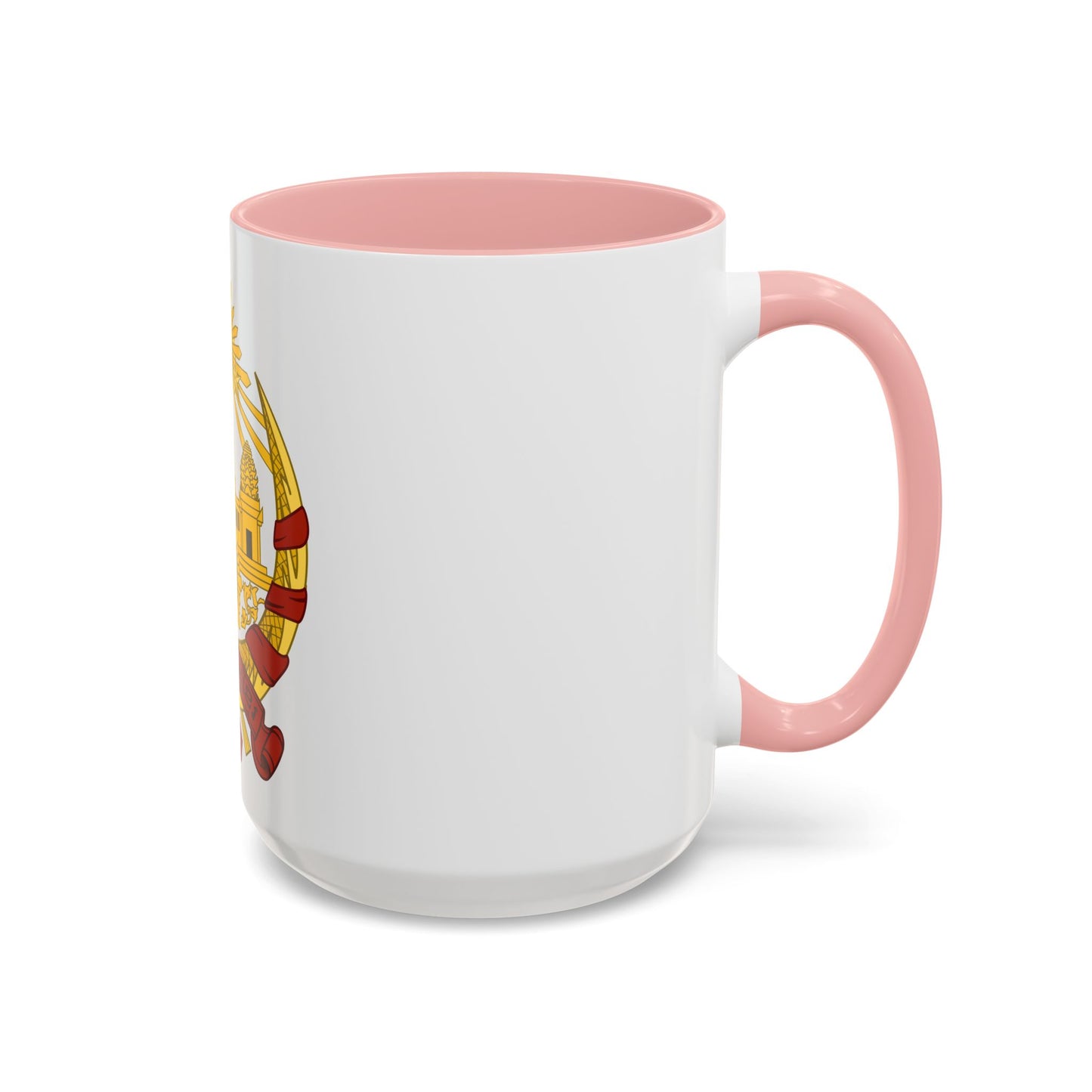 Coat of arms of the Khmer Republic - Accent Coffee Mug