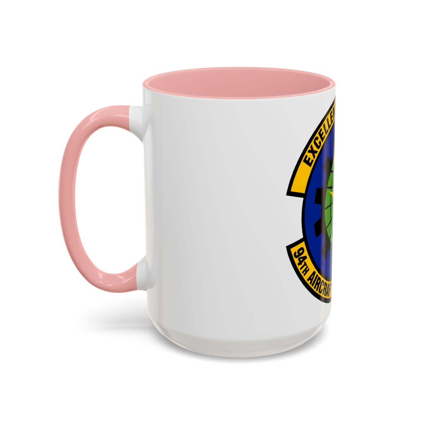 94 Aircraft Maintenance Squadron AFRC (U.S. Air Force) Accent Coffee Mug