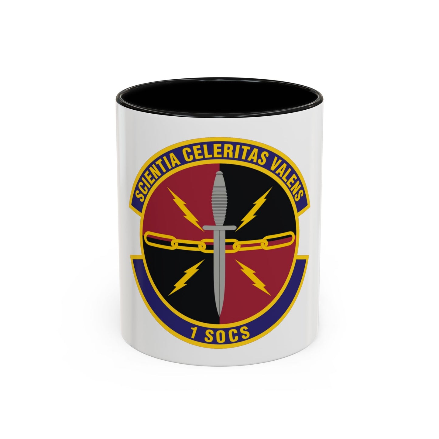 1st Special Operations Communications Squadron (U.S. Air Force) Accent Coffee Mug