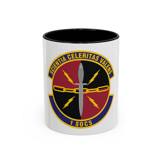1st Special Operations Communications Squadron (U.S. Air Force) Accent Coffee Mug