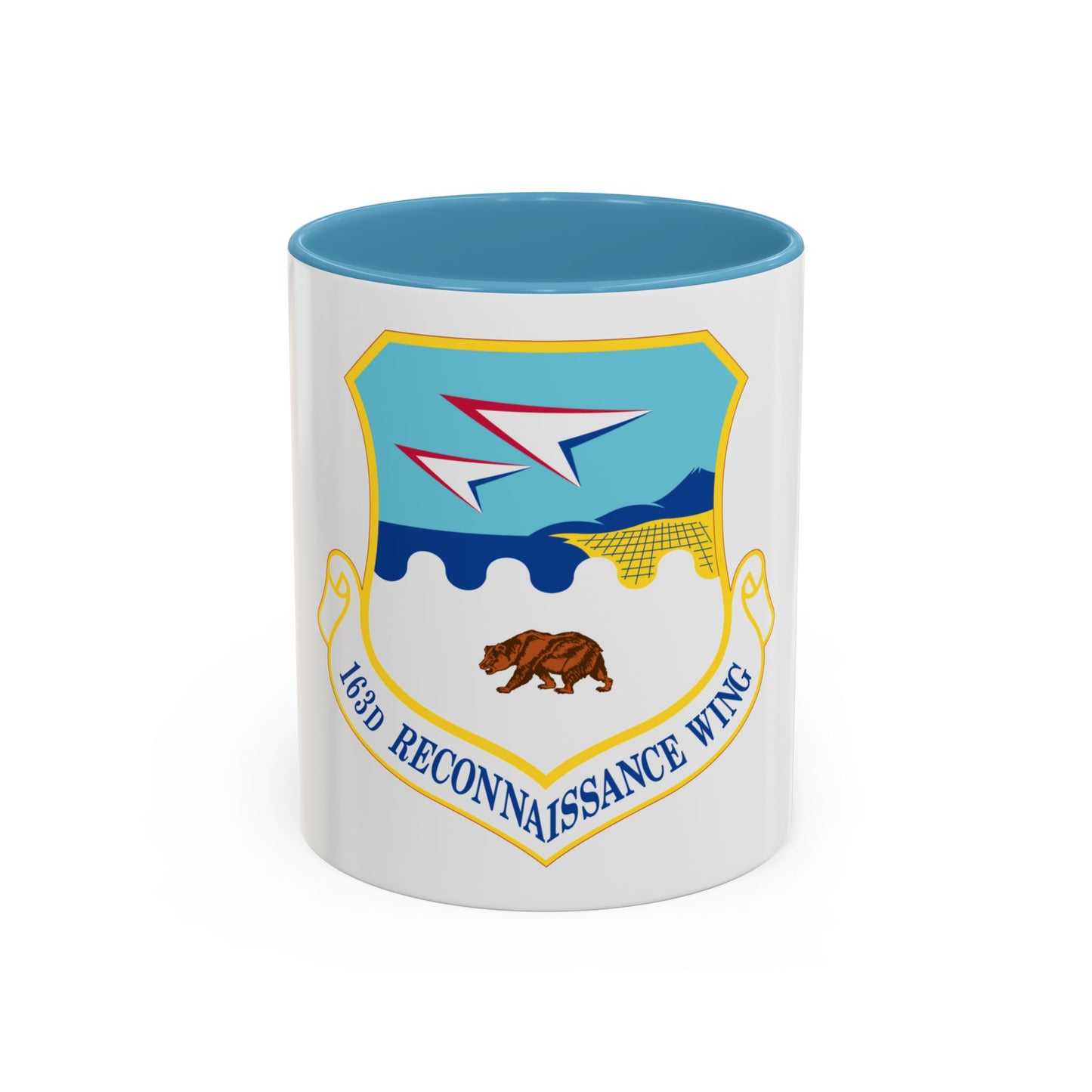 163d Attack Wing (U.S. Air Force) Accent Coffee Mug