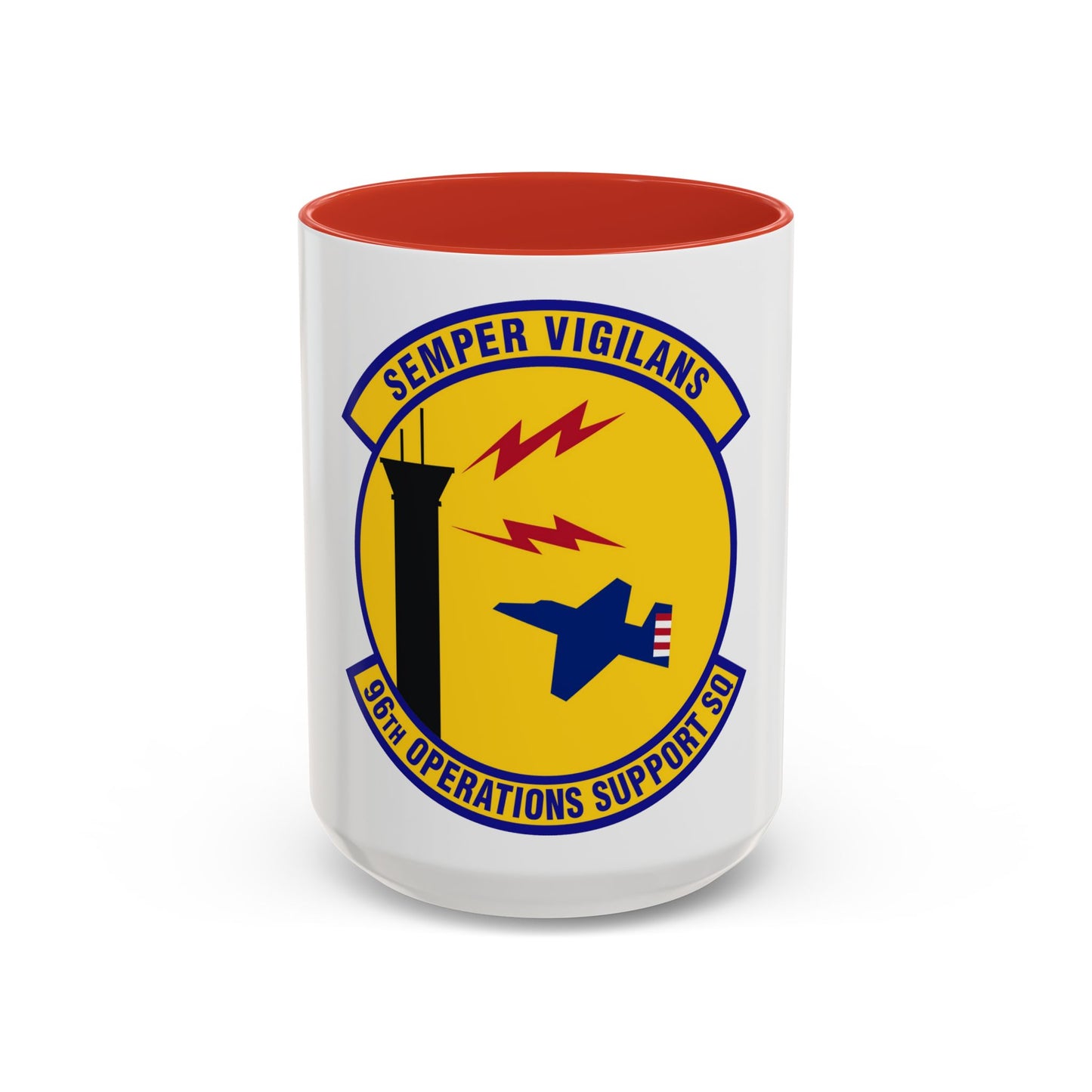 96th Operations Support Squadron (U.S. Air Force) Accent Coffee Mug