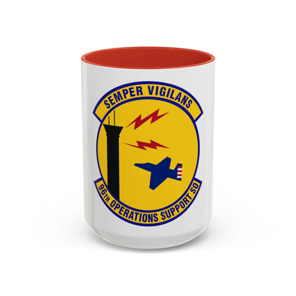 96th Operations Support Squadron (U.S. Air Force) Accent Coffee Mug