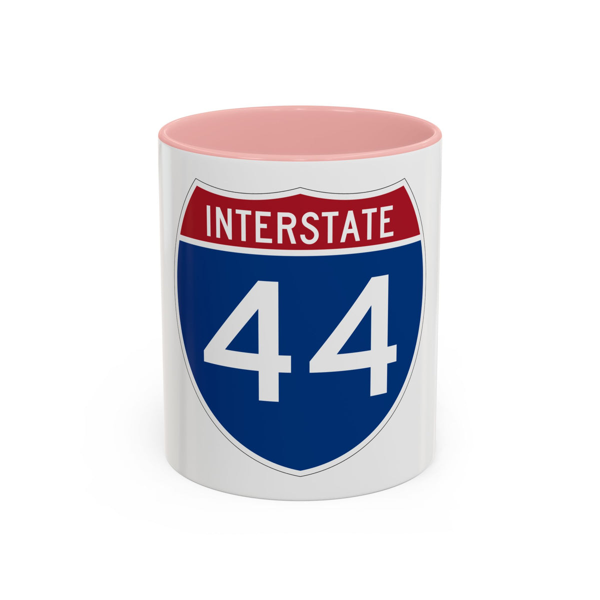 Interstate 44 (U.S. Highways) Accent Coffee Mug