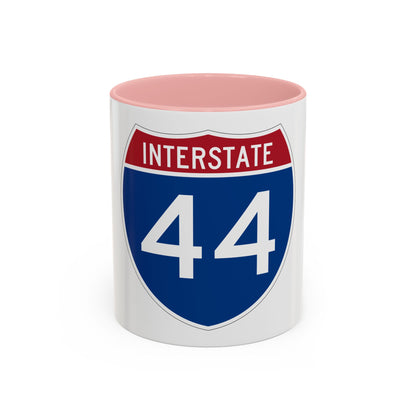 Interstate 44 (U.S. Highways) Accent Coffee Mug