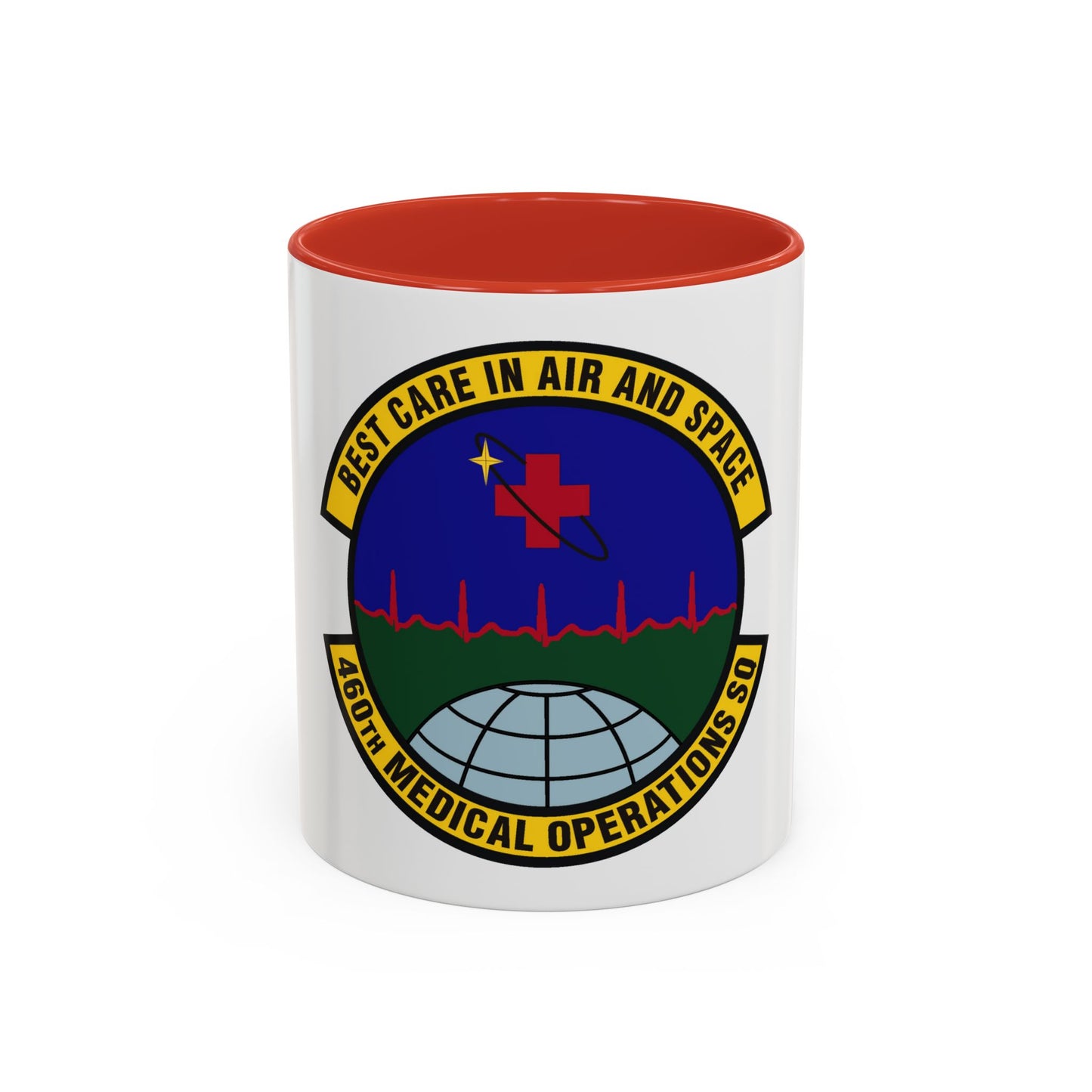 460th Medical Operations Squadron (U.S. Air Force) Accent Coffee Mug