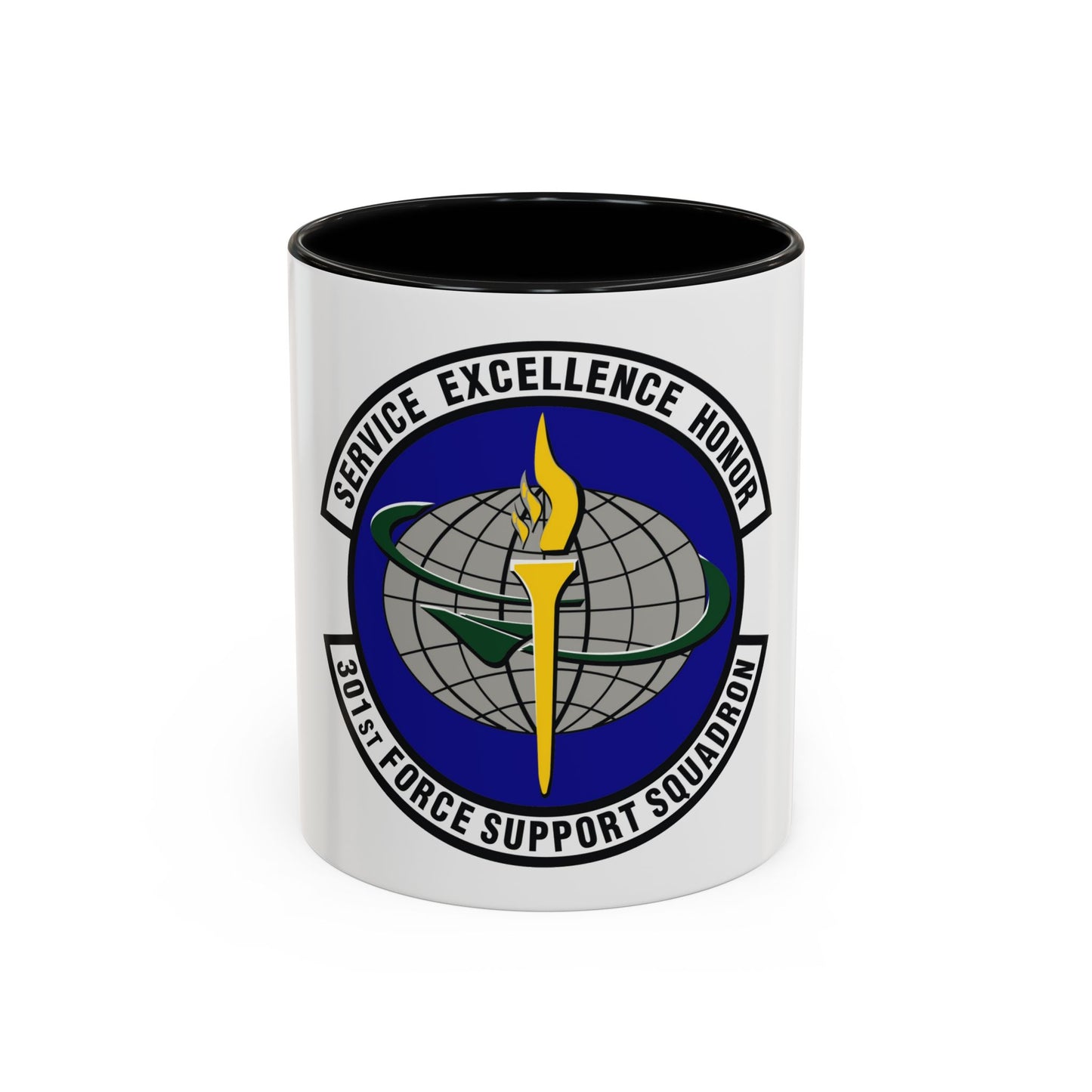 301st Force Support Squadron (U.S. Air Force) Accent Coffee Mug