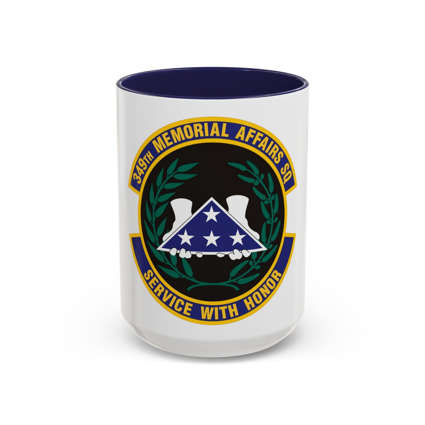 349th Memorial Affairs Squadron (U.S. Air Force) Accent Coffee Mug