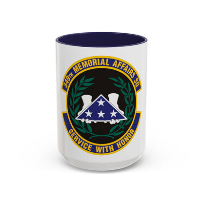 349th Memorial Affairs Squadron (U.S. Air Force) Accent Coffee Mug