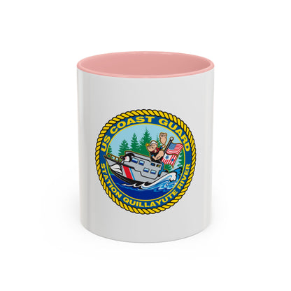 USCGS Quillayute River (U.S. Coast Guard) Accent Coffee Mug