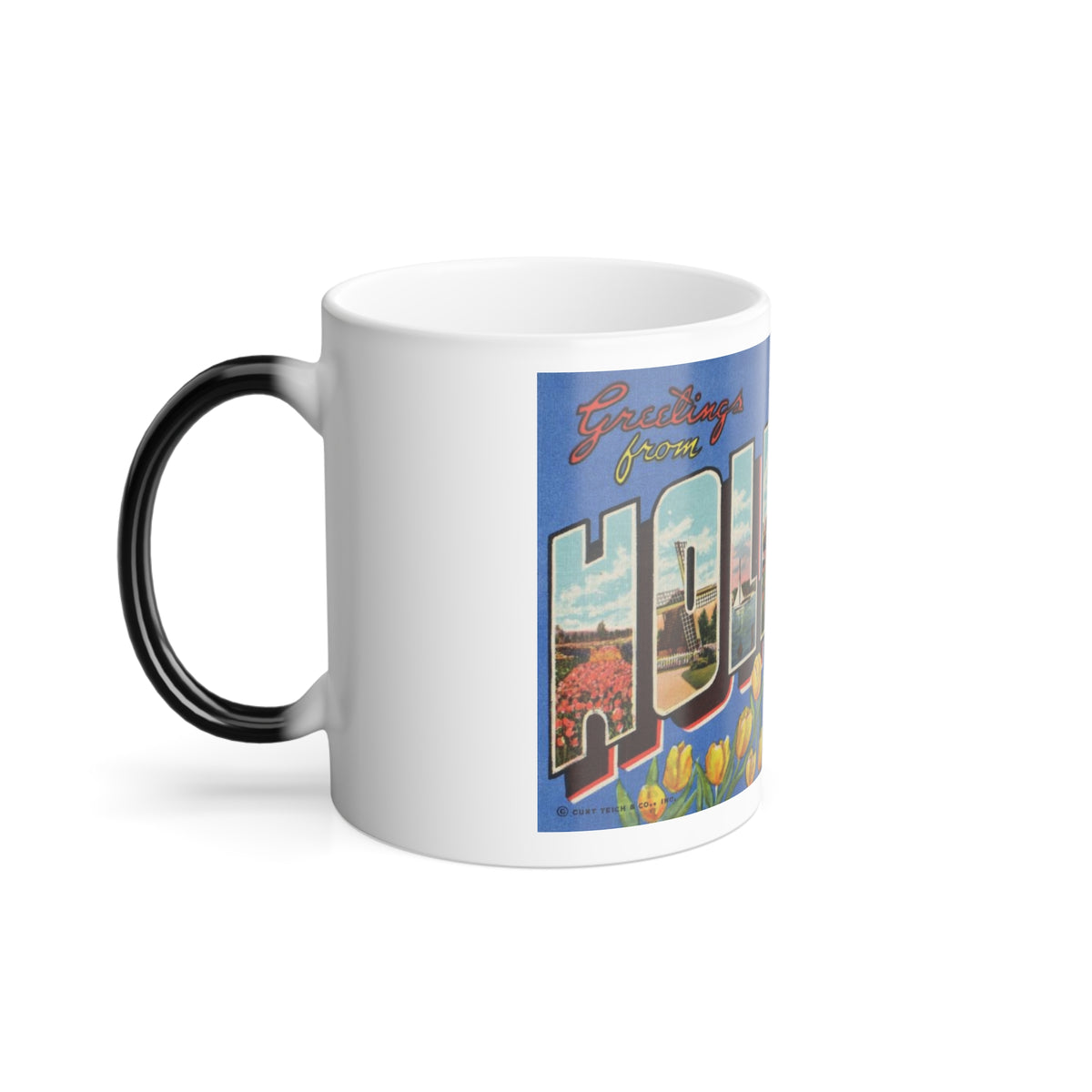 Greetings from Holland Mich (Greeting Postcards) Color Changing Mug 11oz