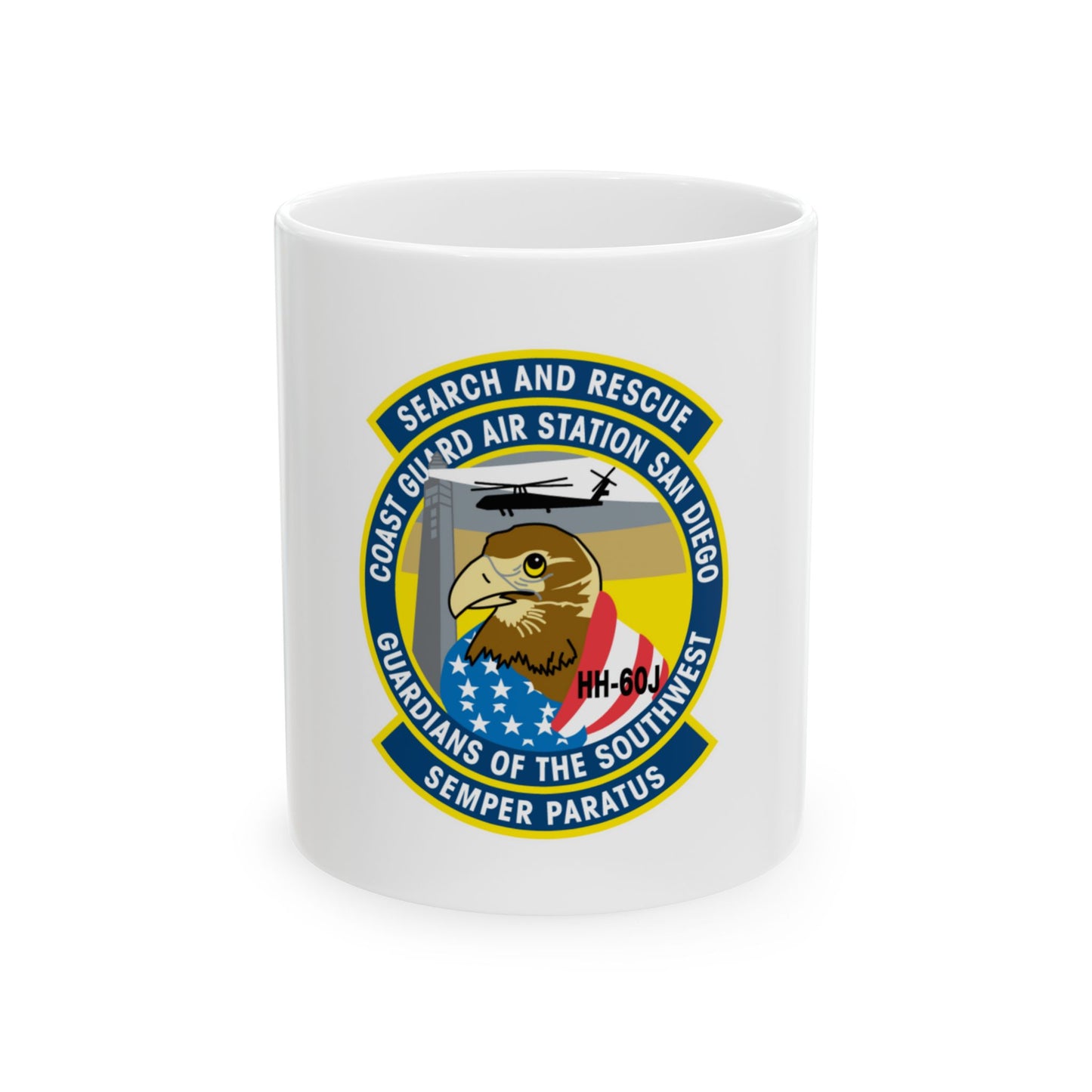 USCG Air Station San Diego Search and Resue (U.S. Coast Guard) White Coffee Mug