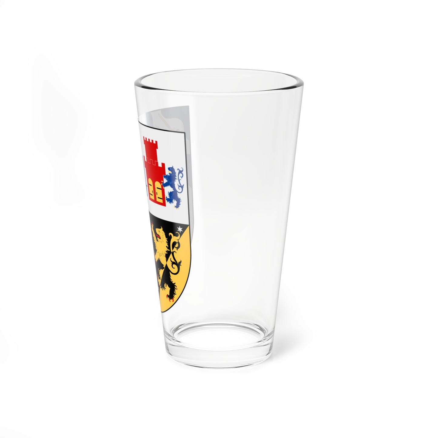 Västra Götaland vapen (Sweden) (Coat of Arms) Pint Glass 16oz