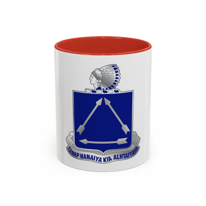 180 Cavalry Regiment (U.S. Army) Accent Coffee Mug