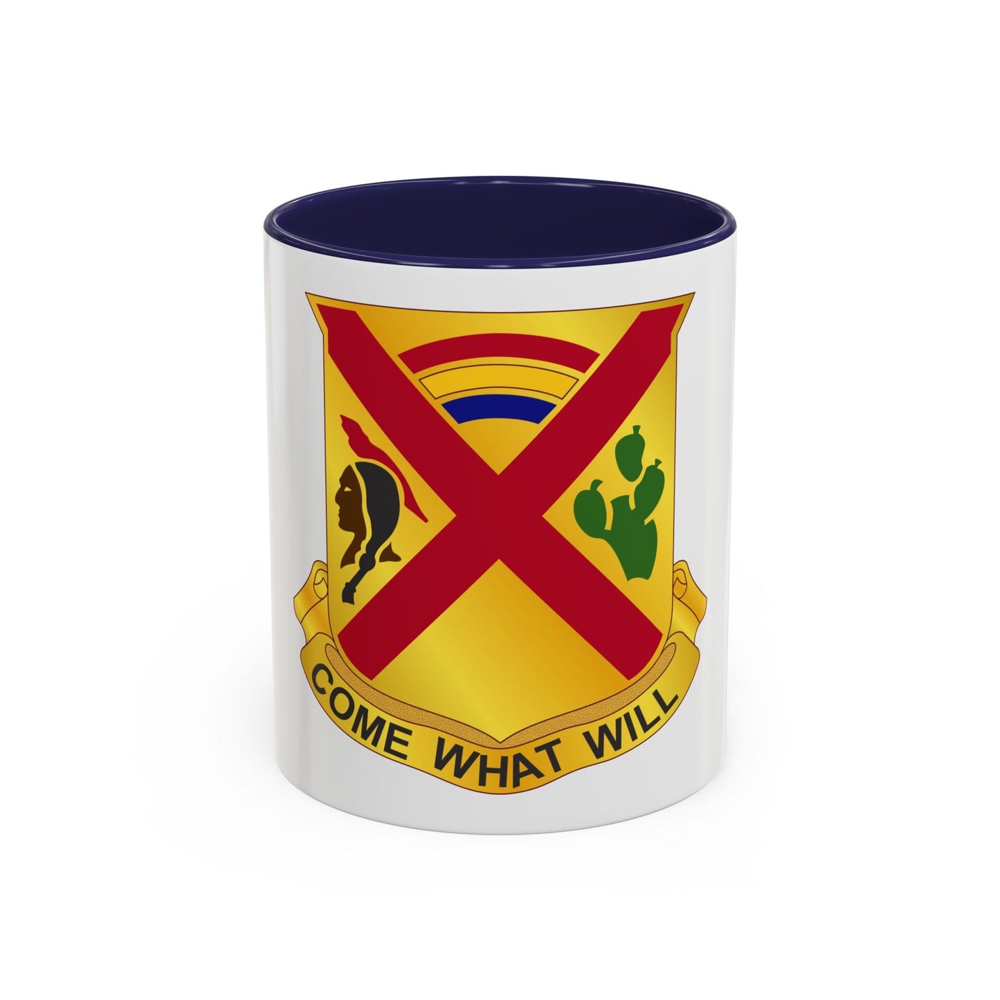 108 Cavalry Regiment (U.S. Army) Accent Coffee Mug