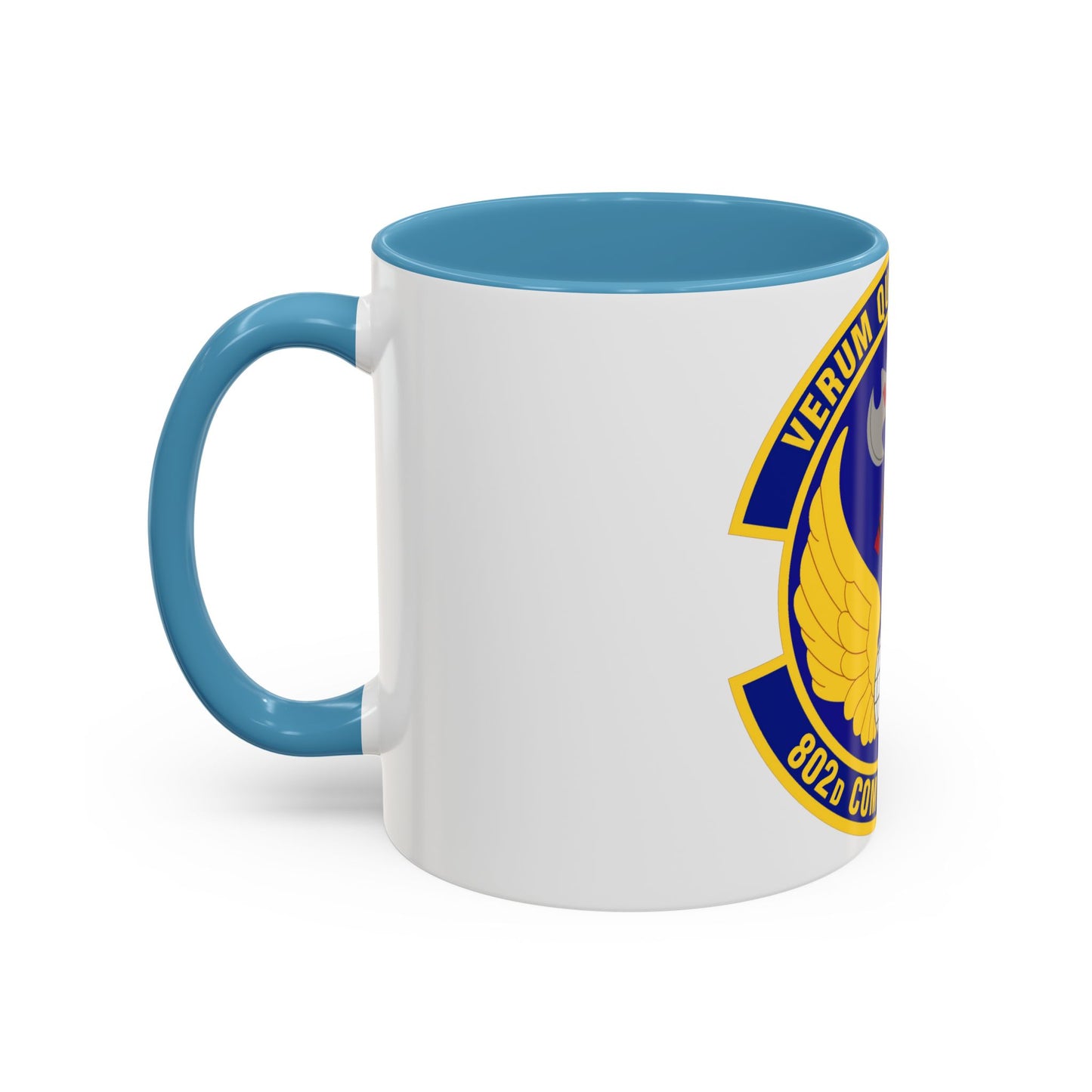 802d Comptroller Squadron (U.S. Air Force) Accent Coffee Mug