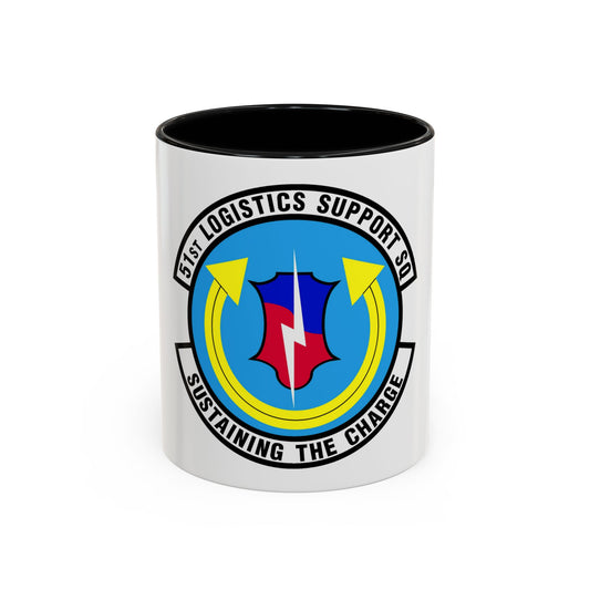51st Logistics Support Squadron (U.S. Air Force) Accent Coffee Mug